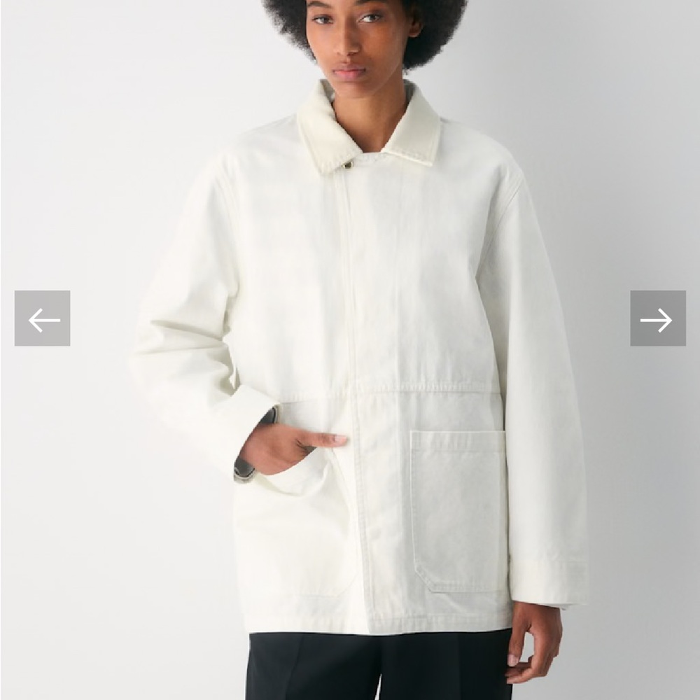 TNA Cream Lightweight Jacket